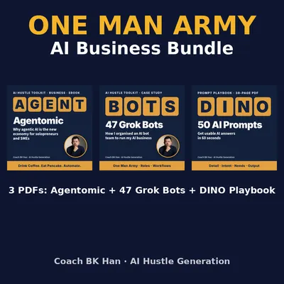 ONE MAN AiRMY AI Business Bundle cover